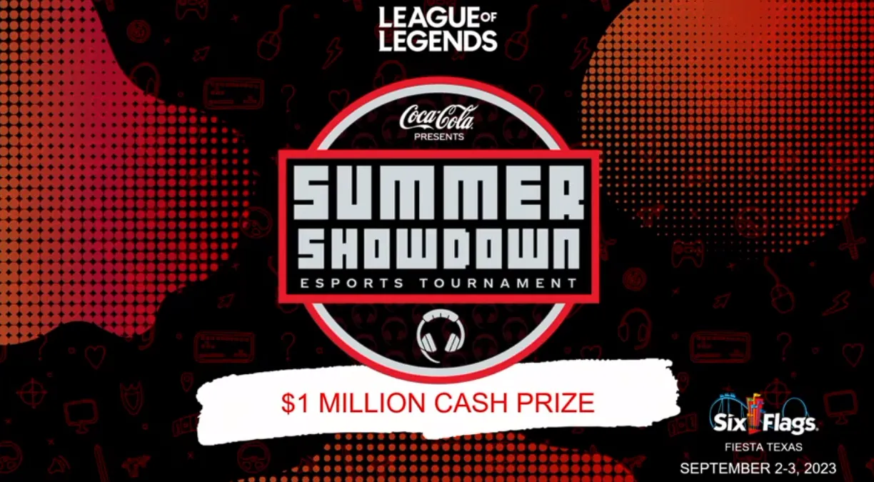 Cocacola et Sixflags annoncent un tournoi league of legends à 1 millions de dollars